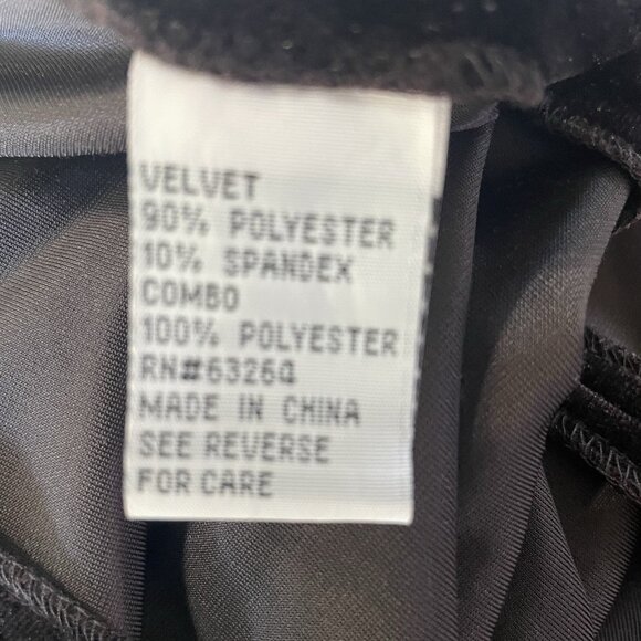 Dressbarn Collection Velvet Dress 14 Brown Beaded Long Maxi Formal Party Luxury - Picture 12 of 16